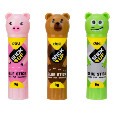 Клей карандаш  9г Deli 'Stick UP' прозрачный