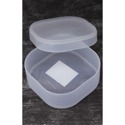 Коробка для мелких принадлежностей 'Classic' 12х12х6см 1 отдел пластиковая прозрачная
