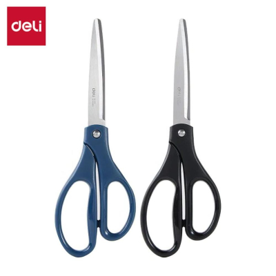 Ножницы 21см Deli цвета ассорти синие/черные