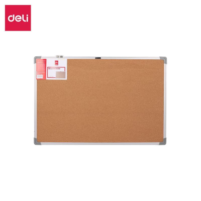 Доска пробковая&nbsp;&nbsp;90х60см Deli алюминиевая рамка