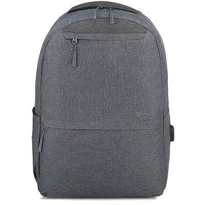 Рюкзак городской Lamark 38х49х13см отдел для ноутбука 17.3"  1 отдел 4  кармана полиэстер серый