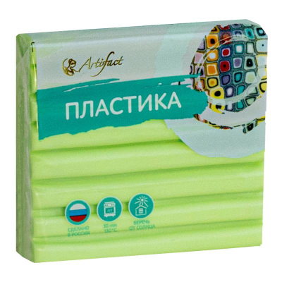 Глина полимерная термоотвердевающая Артефакт 'Классик' цукини  56г