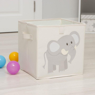 Короб для хранения 30х30х30см Слоник