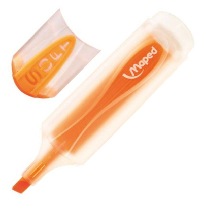 Текст-маркер Maped Fluo Peps Soft Translucent 1-5.0мм оранжевый