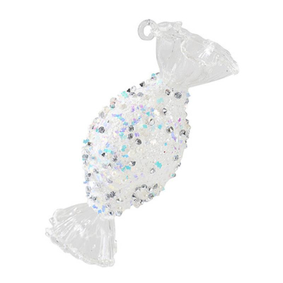 Конфета 4х4х10см 'Королевский шарм' искристая стекло