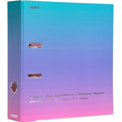 Папка файл A4&nbsp;&nbsp;75мм deVENTE 'Degrade' Blue разобранная