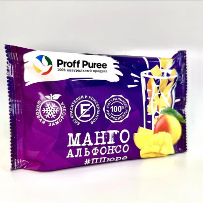 Пюре замороженное Proff Puree ''Манго Альфонсо'&nbsp;&nbsp;250г