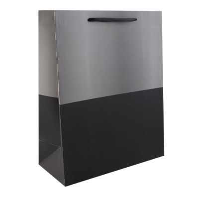 Пакет подарочный 26х32х12см 'Two color' ламинированный