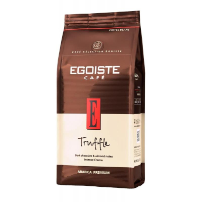Кофе зерновой Egoiste 'Truffle' обжарка средняя 1000г в вакуумном пакете