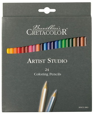 Карандаши цветные художественные Cretacolor Artist Studio Line 24цв в картонной коробке