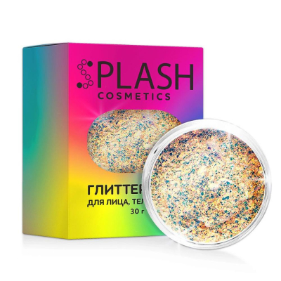 Гель для лица, тела и волос SPLASH с блестками  30г 'DIAMOND YELLOW'