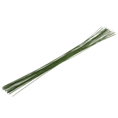 Проволока флористическая d-0.70мм L-40см Fiorico 30шт зеленая