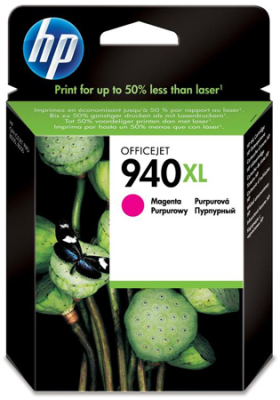 Картридж струйный HP №940XL OfficeJet Pro-8000/8500 пурпурный ресурс 1400стр