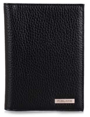 Обложка для паспорта R.Blake Deerskin Cover кожа черная