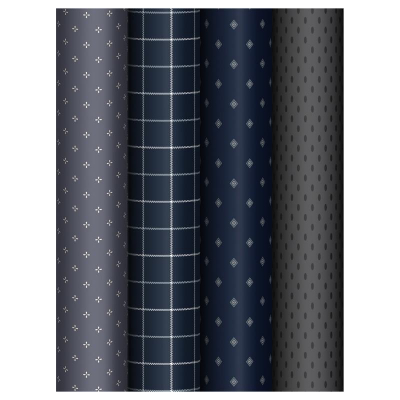 Бумага упаковочная глянцевая MESHU&nbsp;&nbsp;70х100см 'Dark'&nbsp;&nbsp;4 дизайна