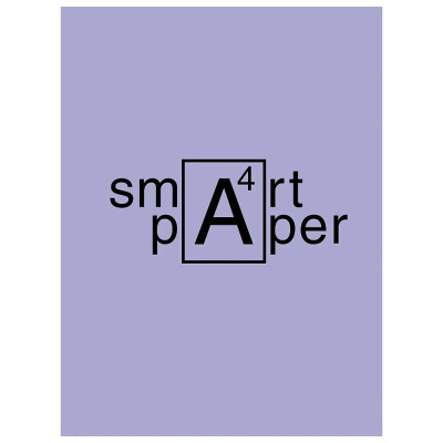 Тетрадь A4  48л клетка на скрепке Listoff® матовая картонная обложка 'Smart paper' №6