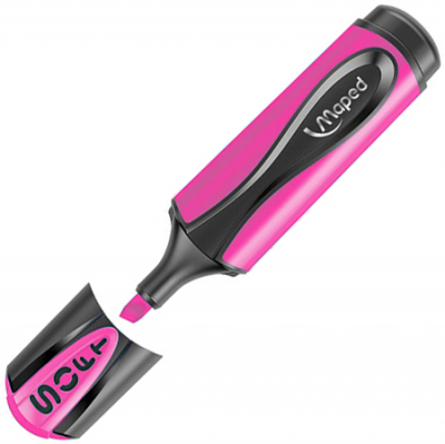 Текст-маркер Maped Fluo Peps Ultra Soft  1-5.0мм розовый