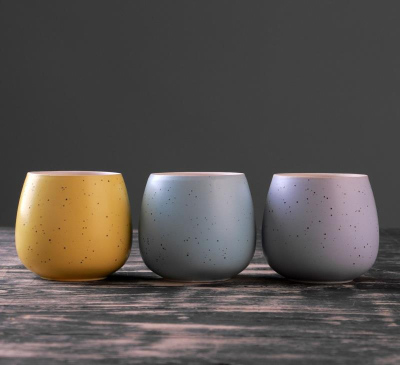 Кашпо керамическое 8см круглое