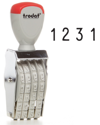 Нумератор ленточный&nbsp;&nbsp;4 разряда&nbsp;&nbsp;7мм Trodat Classic 1574