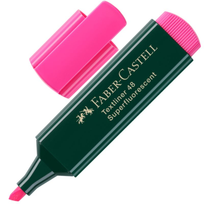 Текст-маркер Faber-Castell Textliner  1-5.0мм розовый