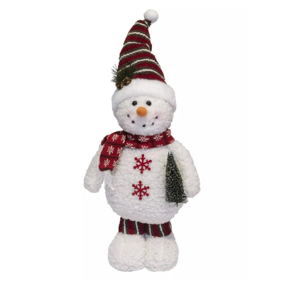 Дед Мороз в синей шубке 20см