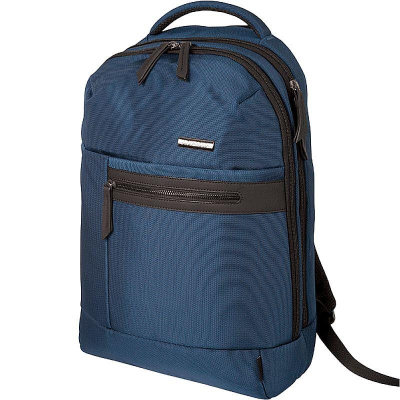 Рюкзак городской deVENTE 32х44x15см 'Business' 2 отдела 2 кармана нейлон синий