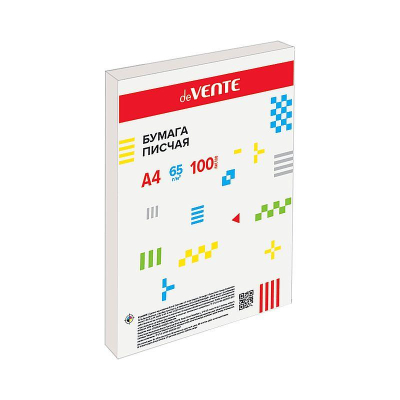 Бумага писчая A4 deVENTE&nbsp;&nbsp;65г/100л белизна 92%
