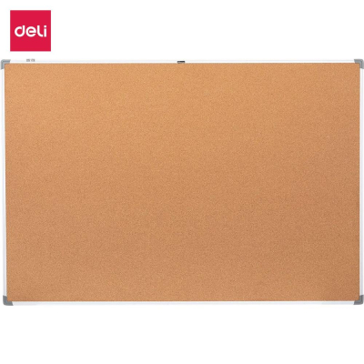 Доска пробковая 180х120см Deli алюминиевая рамка