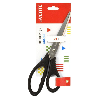 Ножницы 21см deVENTE 'Gross' усиленные пластиковые кольца в блистере