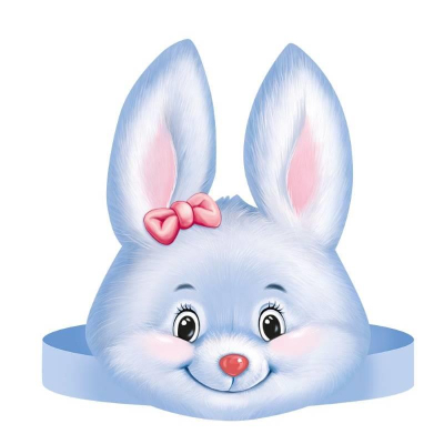 Карнавальный ободок Империя поздравлений 'Заяц-девочка'