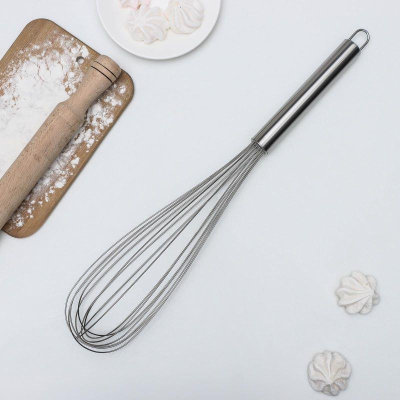 Венчик кулинарный металлический Konfinetta Сильвер 52см струна 1.3мм