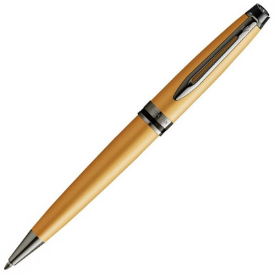Ручка шариковая Waterman Expert Gold RT Medium синие чернила
