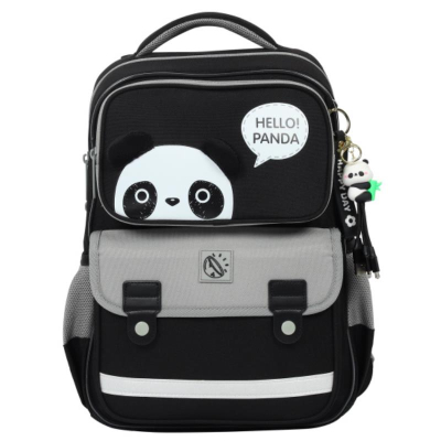 Ранец Кокос Happy School-1 39х38х14см эргономичная спинка одно отделение 'Panda'