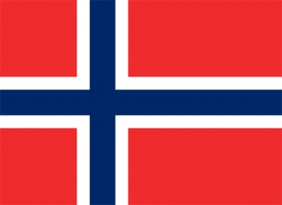 Флажок государства Норвегия 20х10см