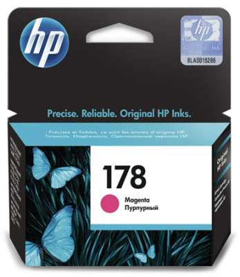 Картридж струйный HP №178 PS-B109/B209/B8553/C5383/C6383/D5463 Fax-C309 пурпурный ресурс 300стр