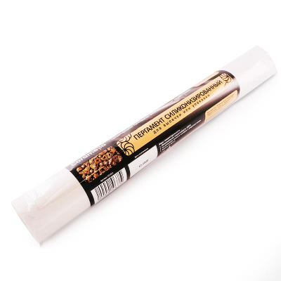 Пергамент для выпечки силиконизированный 38х2500см в рулоне