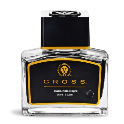 Чернила для перьевой ручки Cross 62.5мл черные