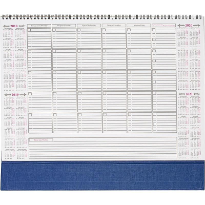 Планинг настольный ежемесячник 49х34см 12л на спирали