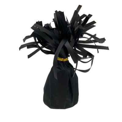 Грузик для воздушных шаров Веселуха 'Конус' черный 170г