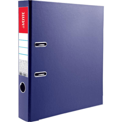 Папка файл A4&nbsp;&nbsp;50мм deVENTE двустороний PVC разобранная синяя