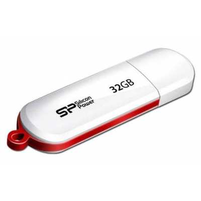 Флэш-драйв  32Gb Silicon Power Luxmini 320 White