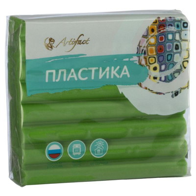 Глина полимерная термоотвердевающая Артефакт 'Классик' хвойная  56г