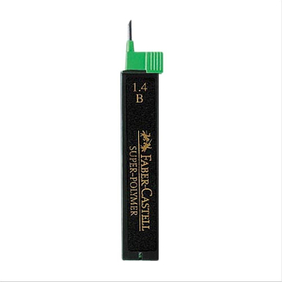 Грифель 1.4мм B Faber-Castell Super Polymer&nbsp;&nbsp;6шт