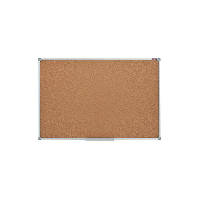 Доска пробковая  90х60см Attache 'Classic' алюминиевая рамка