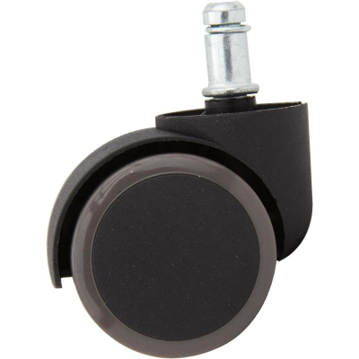 Колеса для кресла Attache для паркета/ламината&nbsp;&nbsp;5шт прорезиненные черные