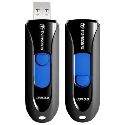 Флэш-драйв  16Gb Transcend Jet Flash 790 USB3.0 черный/синий