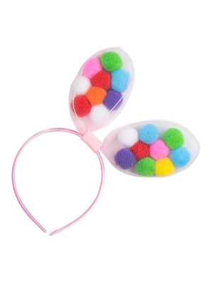 Маскарадное украшение на голову для детей 16х24см Ушки