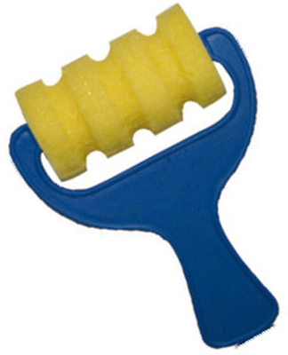 Валик фигурный 70мм Полоски вертикальные поролоновый