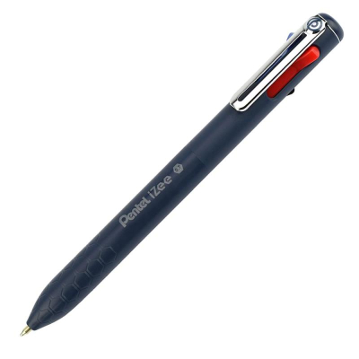 Ручка шариковая автоматическая&nbsp;&nbsp;4 цв Pentel 0.7мм 'iZee' синий корпус