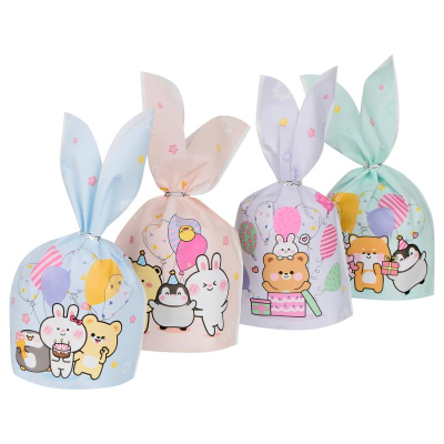 Пакет подарочный 13.5х22см полиэтиленовый MESHU 'Party time'